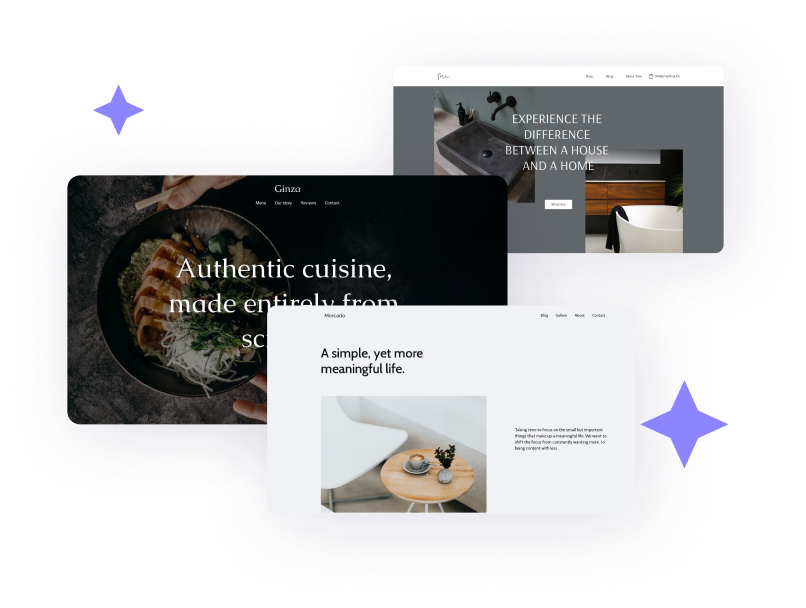 Build a website with AI