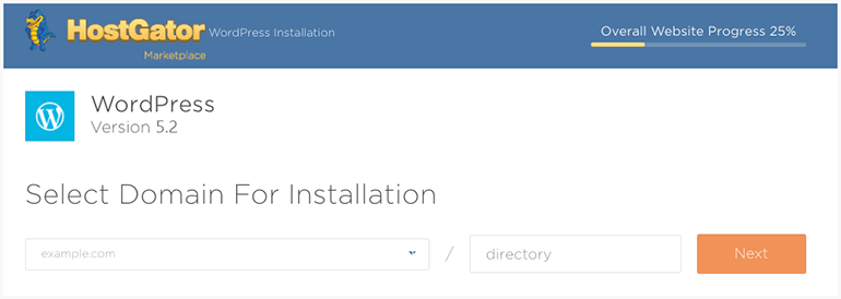Hostgator WordPress Install Domain Hostgator WordPress Install Domain