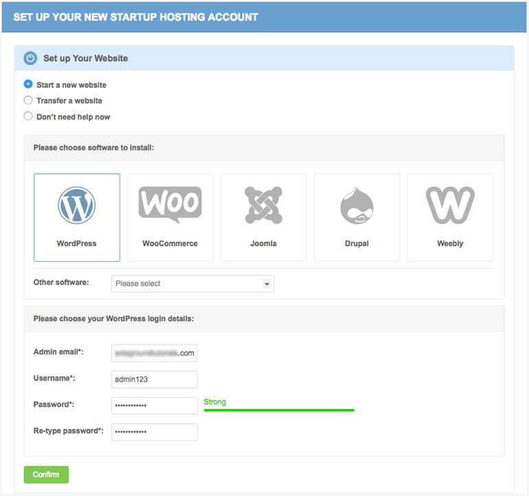 SiteGround WordPress Install Wizard How to Install WordPress on SiteGround