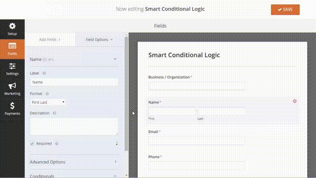 WPForms Smart Conditional Logic WPForms Smart Conditional Logic