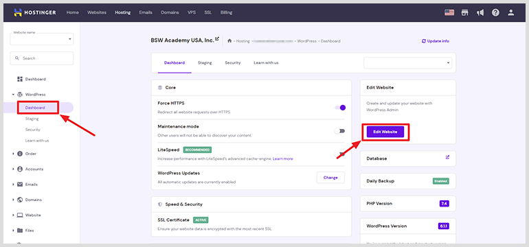 How to Install WordPress or WooCommerce using Hostinger Auto Installer 5 How to Install WordPress or WooCommerce using Hostinger Auto Installer