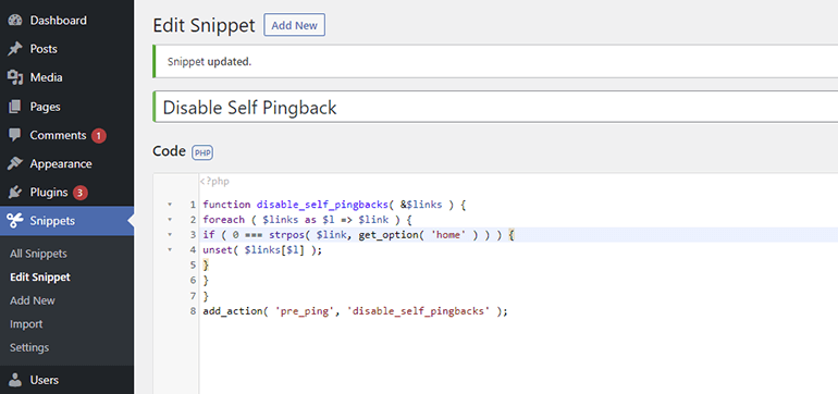disable self pingbacks in wordpress disable self pingbacks in wordpress