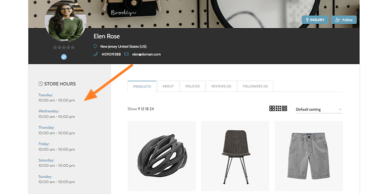 wcfm shortcodes ss10