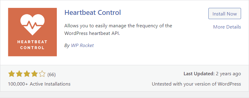 Heartbeat Control Plugin WP Rocket Heartbeat Control Plugin WP Rocket