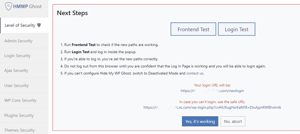 Hide My WP Ghost Save URL Hide My WP Ghost Save URL