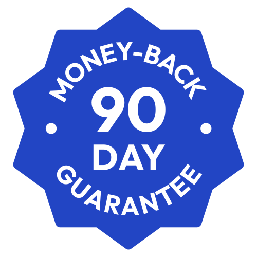 90 Day Money-Back Guarantee Badge